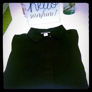 Sale, Nwot ,Black Hi- Lo Sheer Womens'